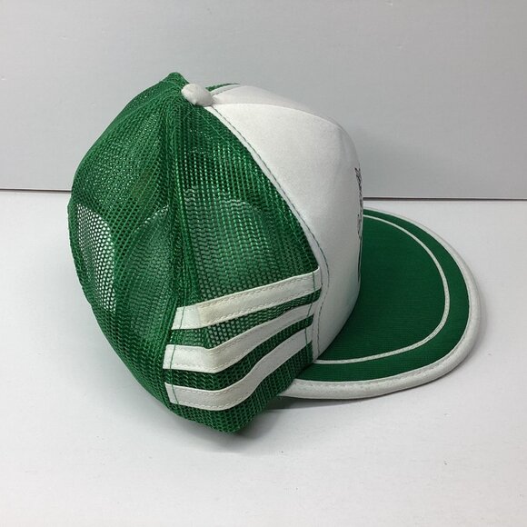 Everett Moore Equipment Trucker Hat Men's One Size Green Mesh - Picture 4 of 5